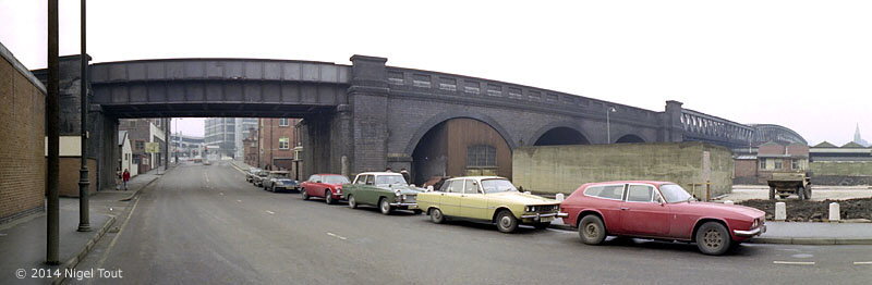 GCR viaduct, Queens Road, Nottingham