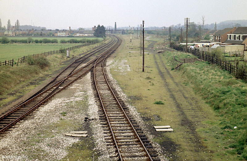 Ruddington, from "50 steps bridge" looking nth