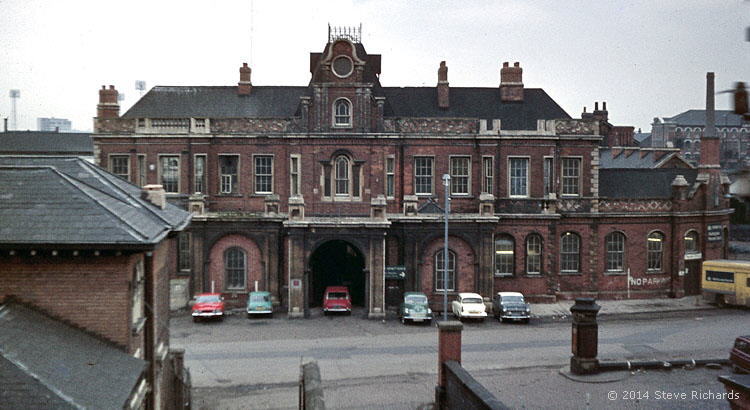 Entrance to old GN Nottingham London Road Low Level Station