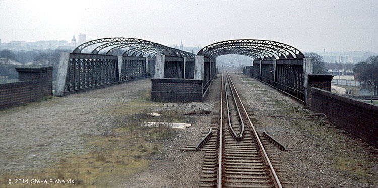 GCR bridge over the river Trent, Nottingham