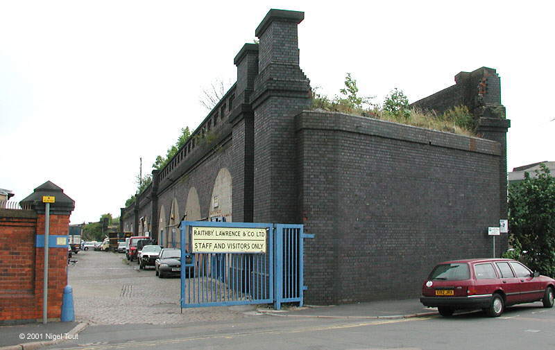 Great Central Railway around the North Viaduct, Leicester