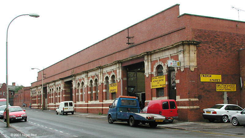 Leicester Central Station before redevelopment
