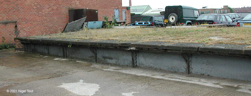 Old platform at Great Central station, Leicester