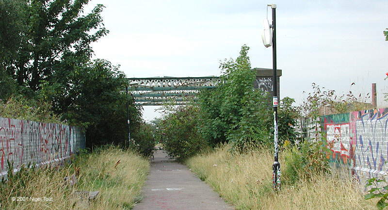 Braunstone Gate bridge “Bowstring” bridge, GCR