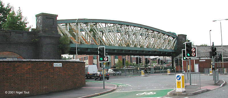 Braunstone Gate "Bowstring" bridge, GCR, Leicester