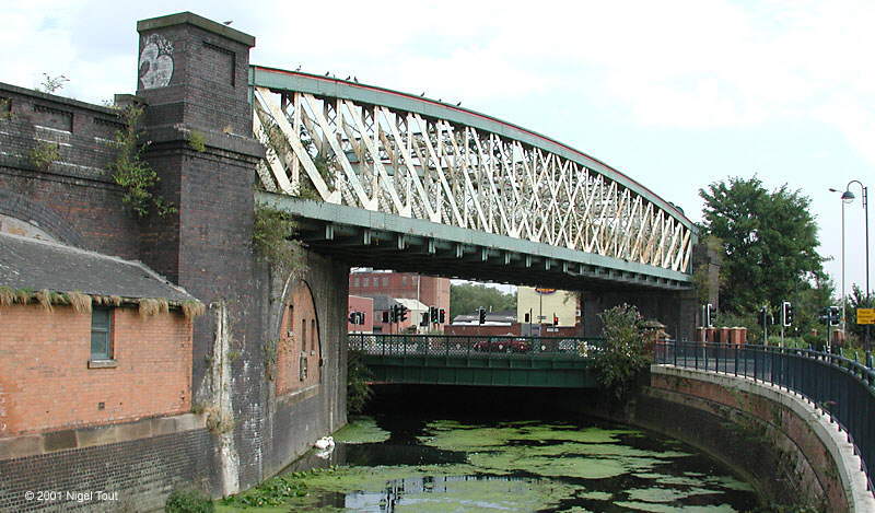 Braunstone Gate bridge “Bowstring” bridge, GCR