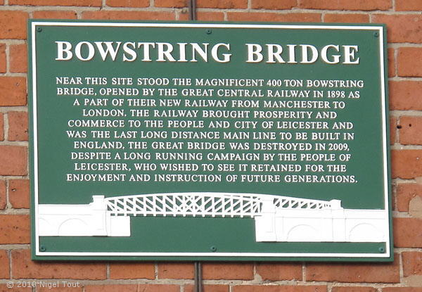 The Bowstring commemorative plaque