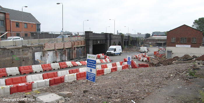 Upperton Road, Leicester, GCR viaduct demolition