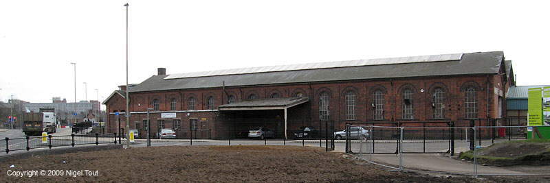 Ex-wagon repair shop