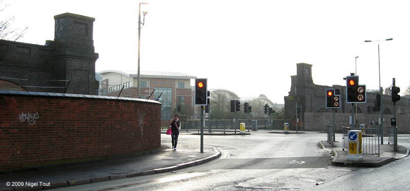 Braunstone Gate bridge demolished