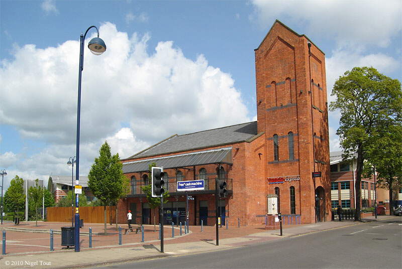 GCR goods yard power house after conversion, Leicester