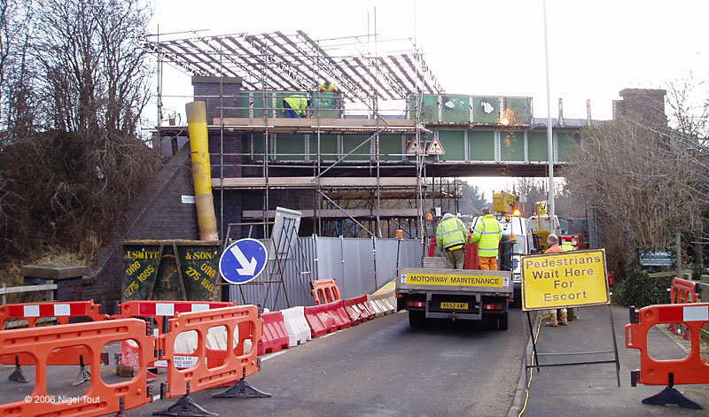 Repairs to GCR Braunstone Lane East bridge