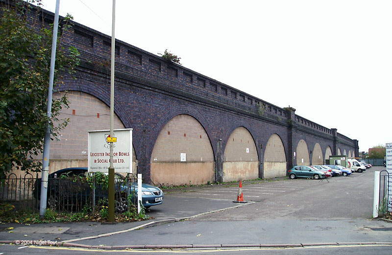 Great Central Railway around the North Viaduct, Leicester