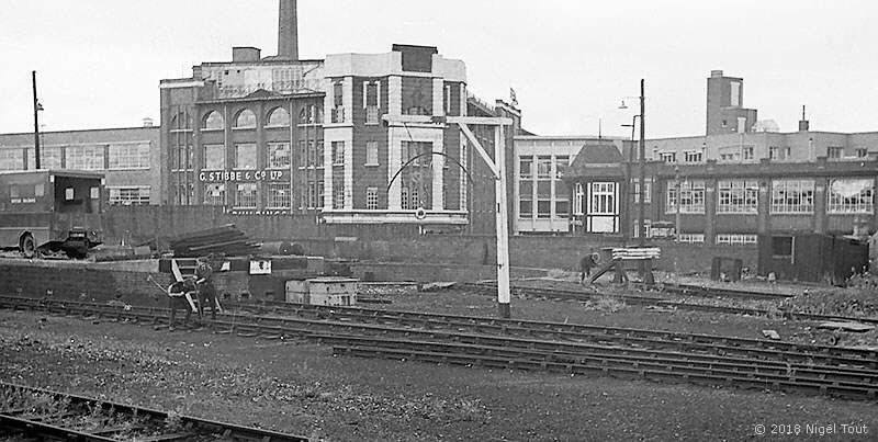 Leicester Central station, removing track of sidings