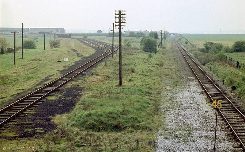 Ruddington, from "50 steps bridge" looking sth towards Ordnance Depot