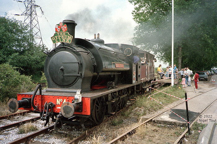 Robert Nelson No.4, British Gypsum Hotchley Hill open day