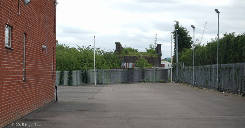 Site of GCR viaduct near St. Margaret's Way, Leicester