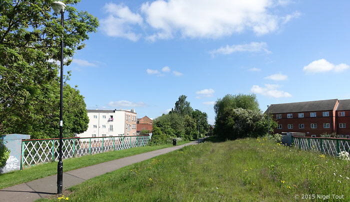 Great Central Way near Upperton Road