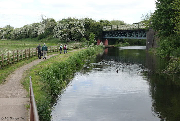 GCR bridge over Grand Union canal, Aylestone