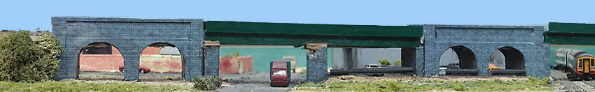 GCR model of 'Bridging the Gap', Railway Terrace
