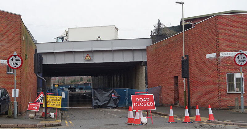 All Saints Road bridge renovated, GCR, Leicester